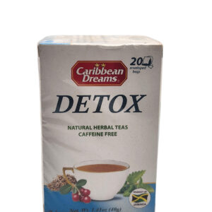 Caribbean Dreams Detox Herbal Tea 20 Tea Bags