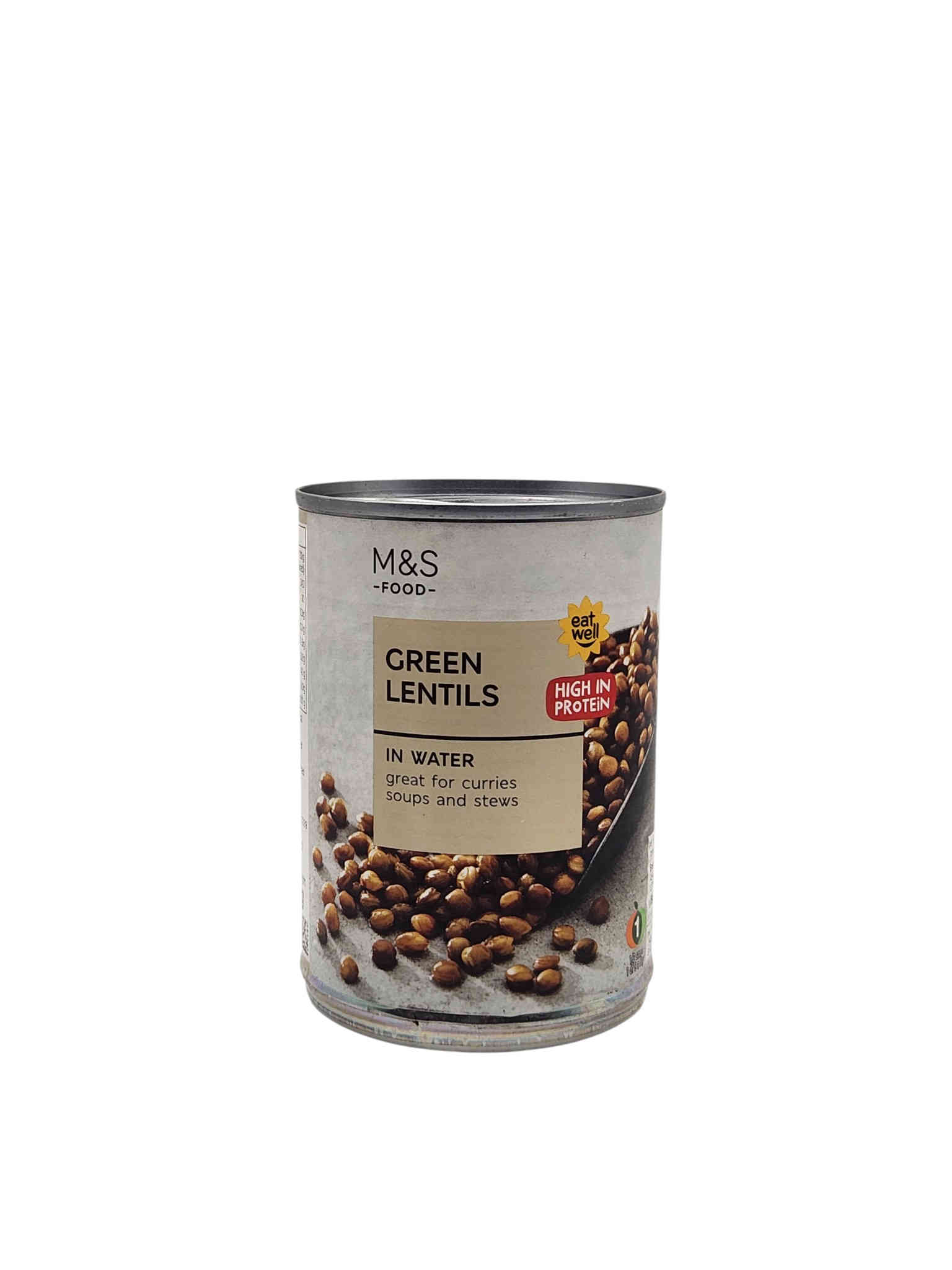 M & S	Green Lentils