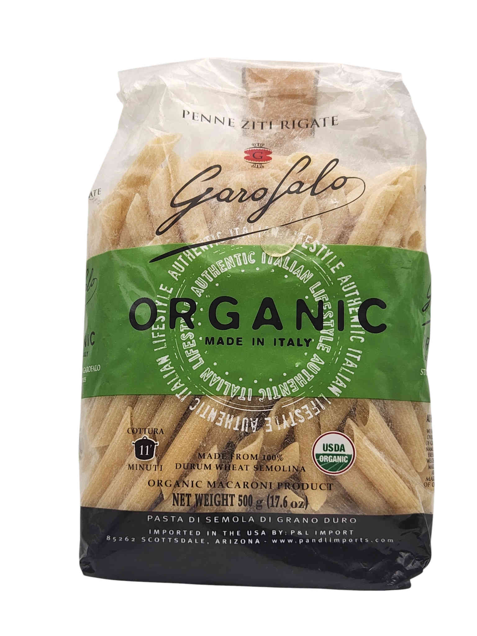 Garofalo	Penne Ziti Rigate