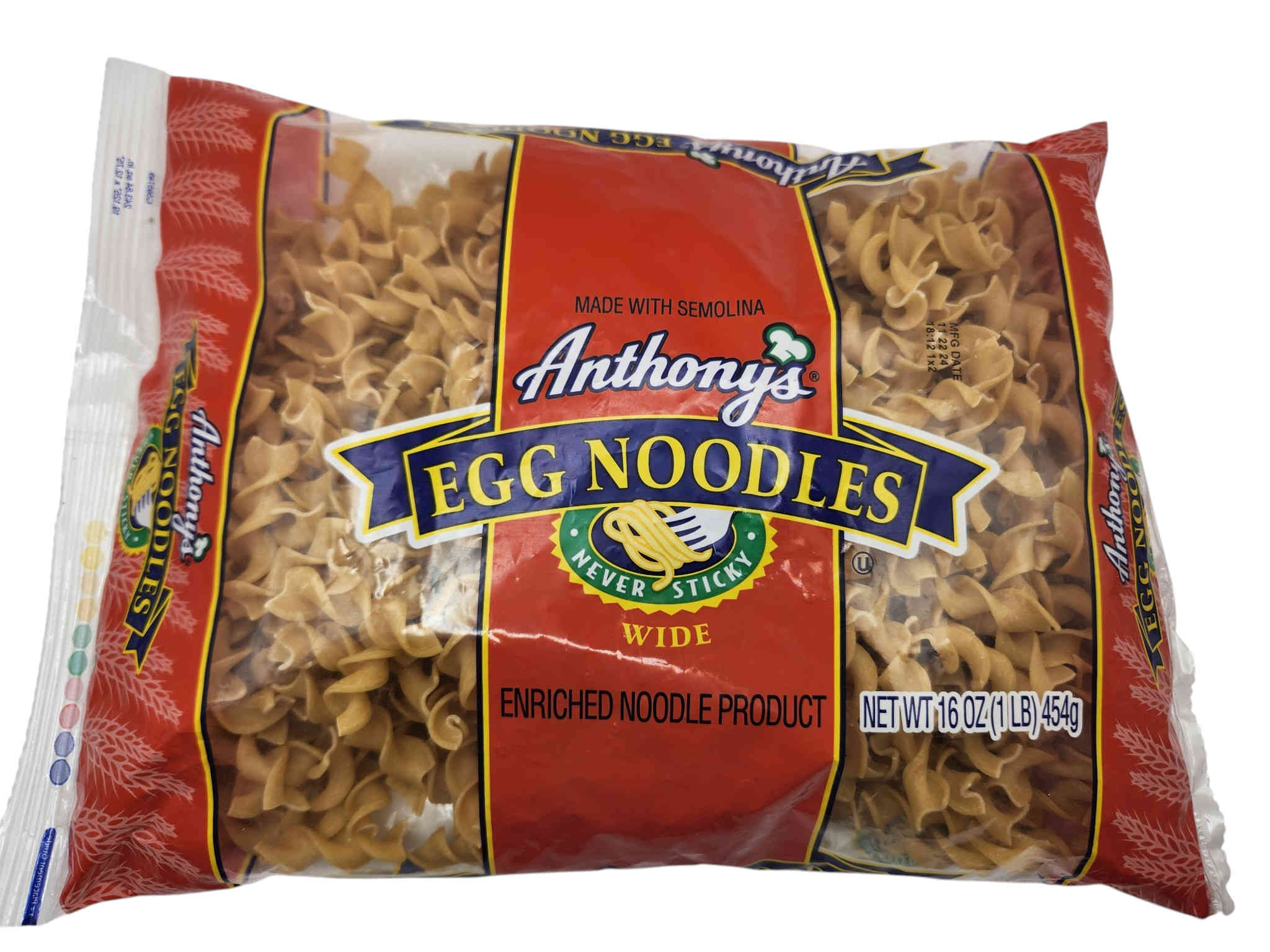 Anthony's 	Egg noodles