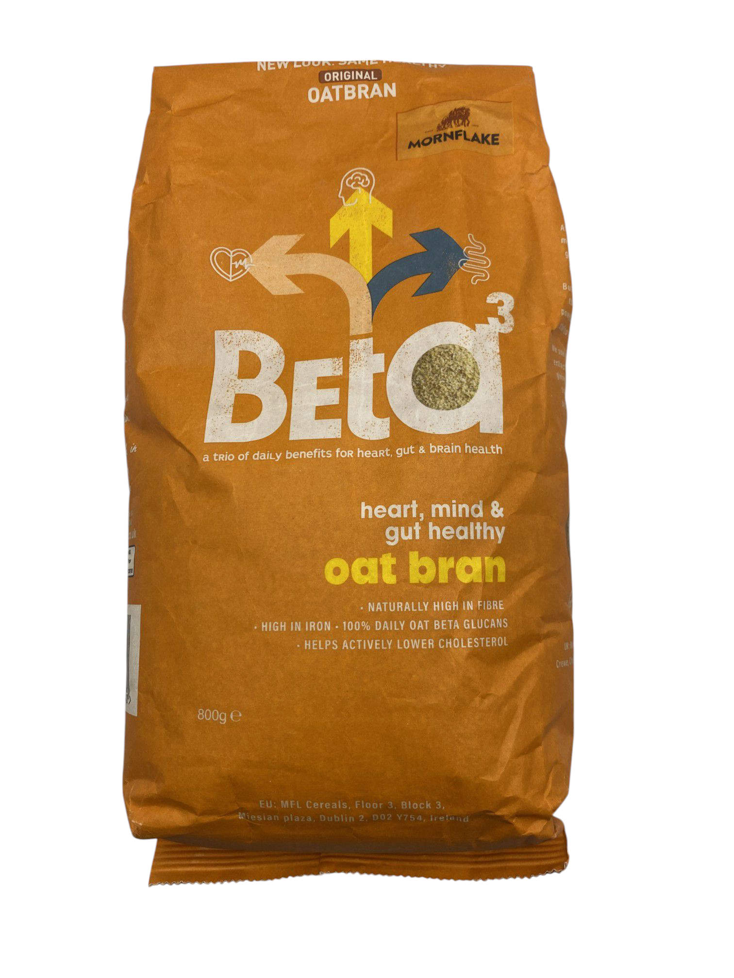Beta³ oat bran