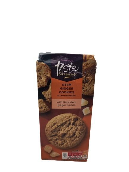 Sainsbury's Stem Ginger Cookies