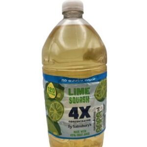 Sainsbury's Lime Squash 1.5L